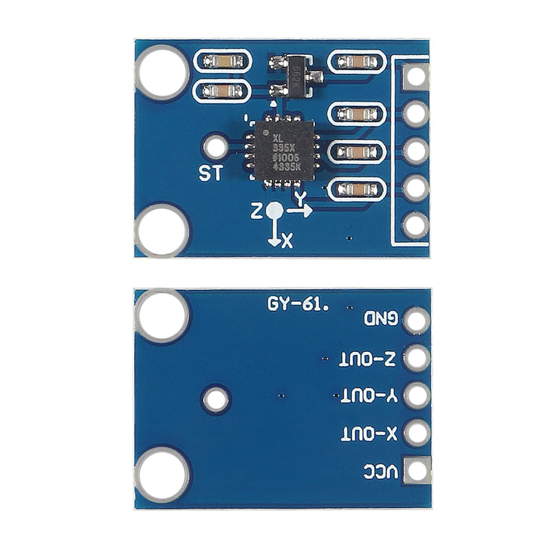 ACEIRMC 4pcs GY-61 ADXL335 3-axis Analog Output Accelerometer Module Angular transducer 3V-5V for Arduino
