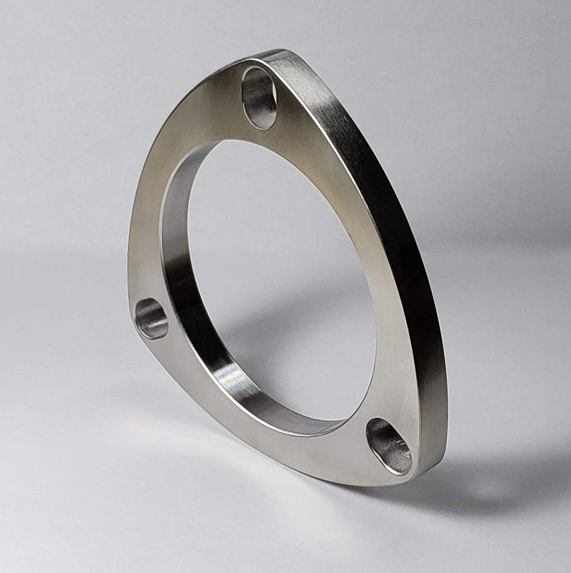 3" 3 Bolt Stainless Steel Exhaust Flange SS304 - Stainless Bros 3"
