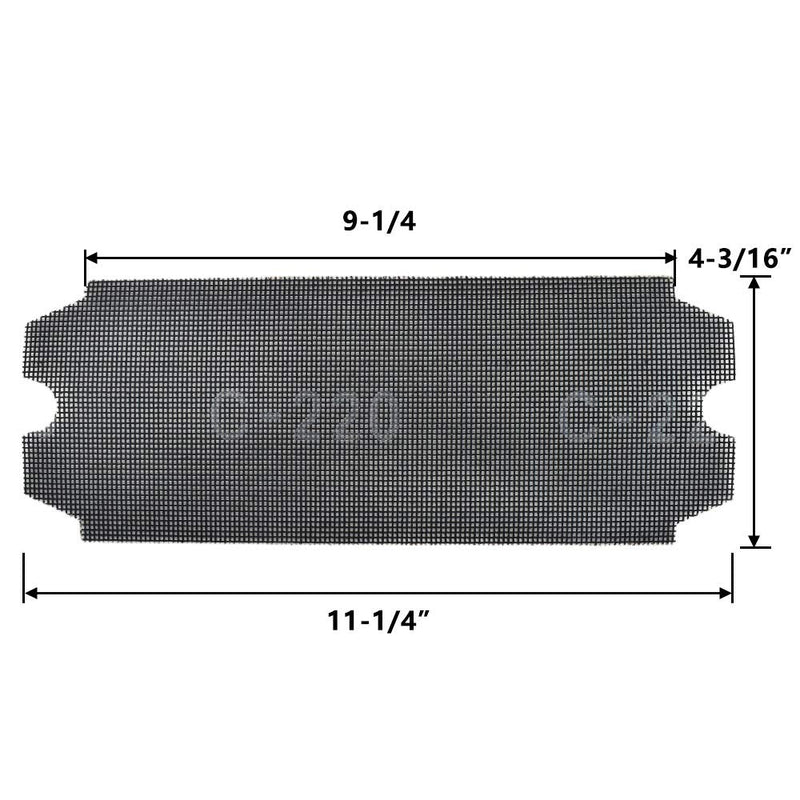 SCOTTCHEN Drywall Sanding Screen Mesh Sheet 4-3/16" x 11-1/4" Grit #80,120,220-36pcs 3 Grits-36pcs
