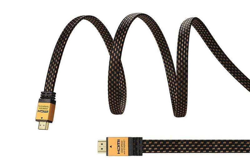 Million High Speed Ultra HDMI Cable 12 Feet (3.6m) with Ethernet - HDMI 2.0 Professional Support 4K 3D 2160P 1440P - Audio Return Channel (ARC),Gold Case Gold Case