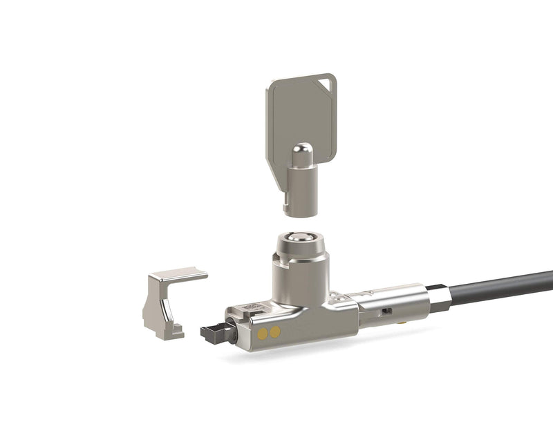 Noble Locks TZ03T Ultra Compact Wedge Lock with Barrel Key for Dell Latitude Laptops