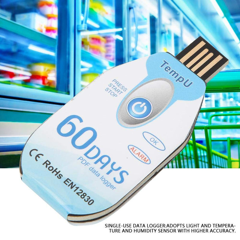 Temperature and Humidity Logger, Temperature and Humidity Recorder USB PDF Report 10000 Points