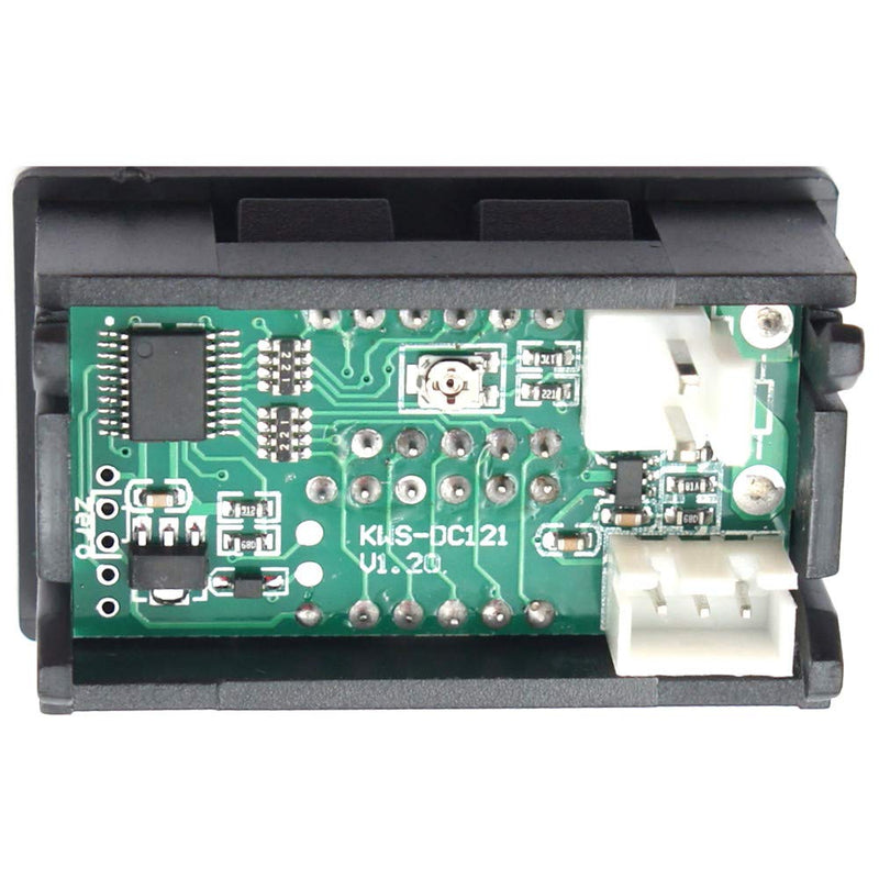 JacobsParts DC 100V 100A Voltmeter Ammeter Dual LED Display Panel Volt Guage Amp Meter Voltage Current Tester with Shunt 1