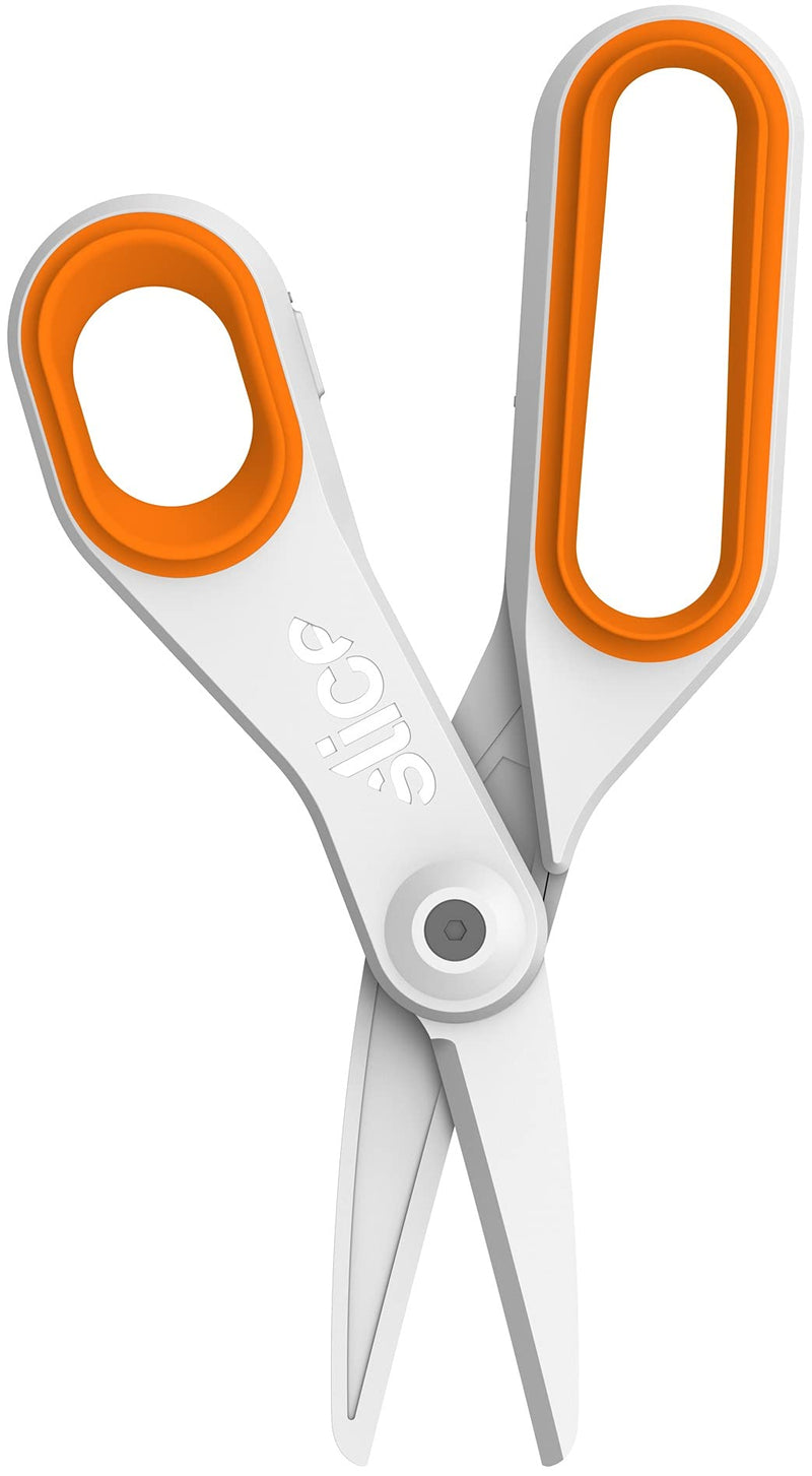 Slice Safer Choice Rounded Tip Ceramic Scissors, 1 Pack