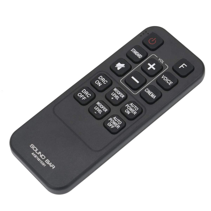 AKB74815301 Remote Control Replacement Applicable for LG Soundbar S55A3-D LAS454B S45A1-D LAS453B SH3B SPH3B-W SH3K SJ4Y SPH4B-W LAS485B Sound Bar