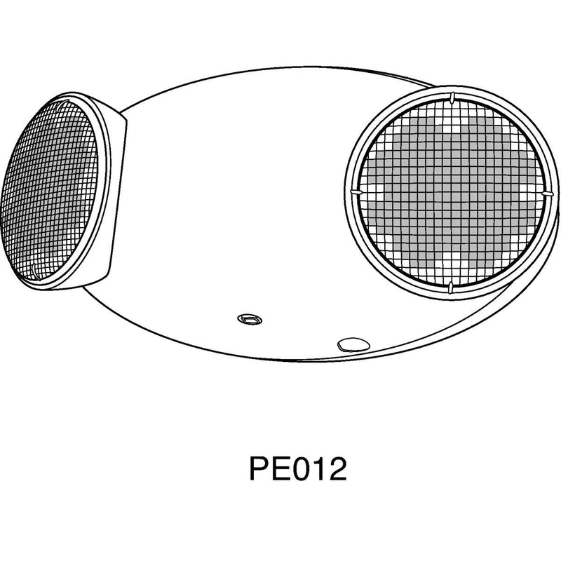 Progress Commercial PE2EU-30 LED Emergency Light, White