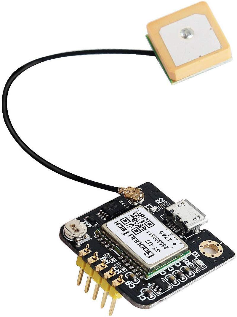 GPS Module Receiver,Navigation Satellite Positioning NEO-6M (Arduino GPS, Drone Microcontroller, GPS Receiver) Compatible with 51 Microcontroller STM32 Arduino UNO R3 with Antenna High Sensitivity GPS Module Receiver