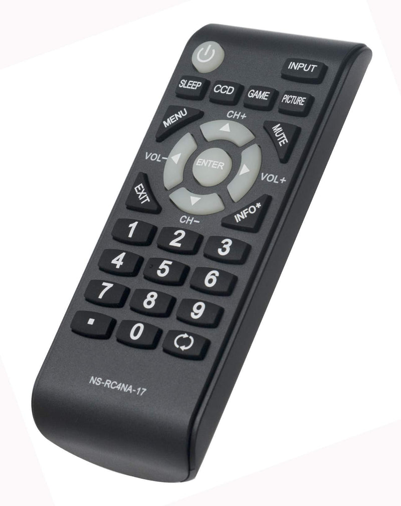 New Remote NS-RC4NA-17 NSRC4NA17 fit for Insignia LCD TV NS-24D310NA17 NS-24D510MX17 NS-24D510NA17 NS-32D310MX17 NS-32D310NA17 NS-32D311NA17 NS-39D310NA17 NS-40D510MX17 NS-40D510NA17 NS-48D510NA17