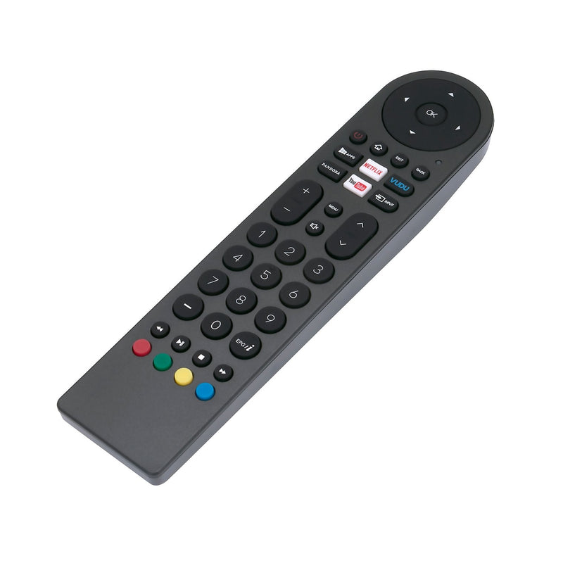 Replace Standard IR Remote Control fit for RCA Smart LED LCD TV WX15244 WX15284 WX15163 SLD32A30RQ SLD32A45RQ SLD40A45RQ SLD40HG45RQ SLD50A45RQ with Netflix Vudo You Tube Internet Shortcut App Key