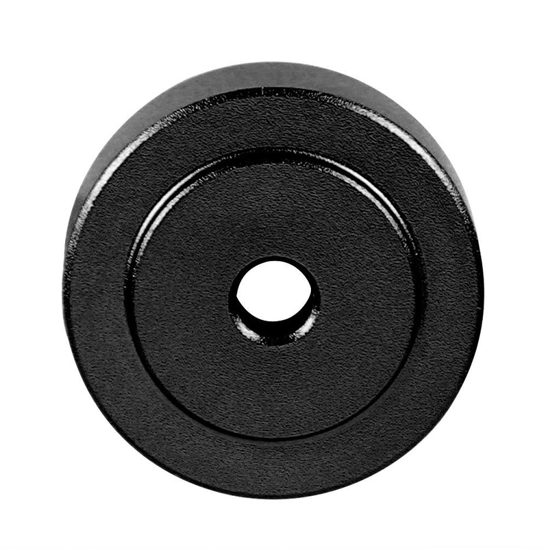 Bewinner Audio Amplifier Feet, 4PCS 20*8mm Aluminum Alloy Amplifier Feet for CD Player Audio Speaker Absorb Shock Amplifier Pads Feet Audio Speaker Anti Vibration Feet Pad Stand(Black) Black