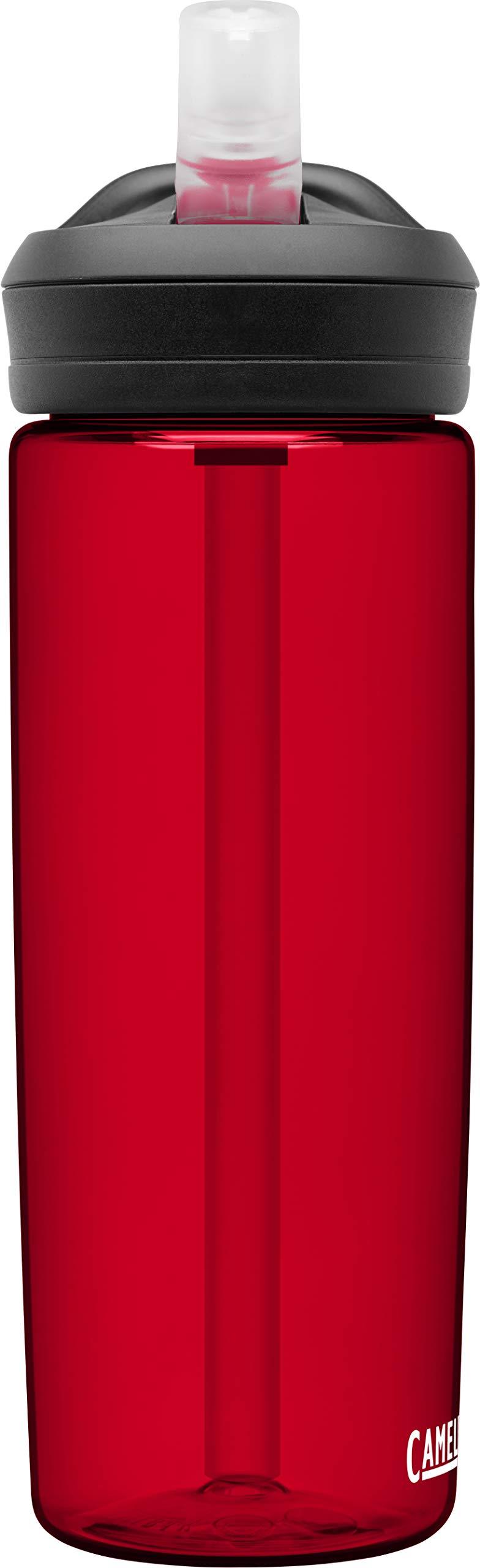 CamelBak Eddy+ Water Bottle with Tritan Renew – Straw Top 20 Oz Cardinal
