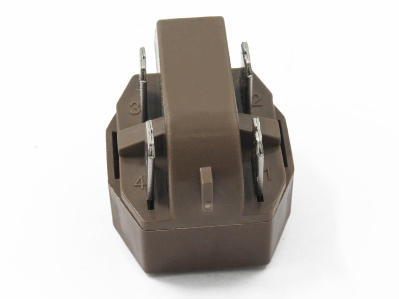 IC-4 Refrigerator Freezer Compressor PTC Start Relay (Replaces 32330 WP2262185 WR07X26748 4387913 216594300 WP2262181 WR07X10055 AP2136233 ) For Frigidaire Gibson GE Whirlpool Ropper Kenmore