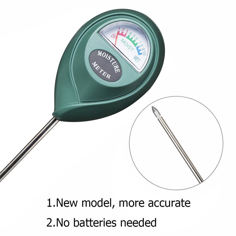 XLUX Soil Moisture Meter, Plant Water Monitor, Soil Hygrometer Sensor for Gardening, Farming, Indoor and Outdoor Plants, No Batteries Required 26CM