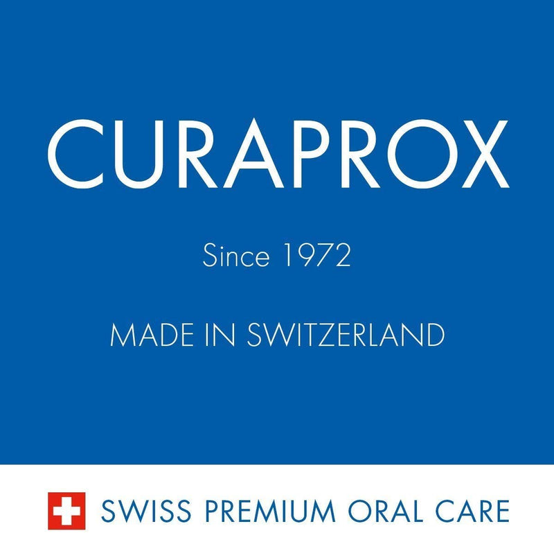 Curaprox Swiss Interdental Prime Plus CPS 07 Holder w/ 5 Brushes 0.7-2.5mm
