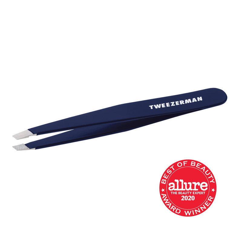 Tweezerman Amazon Exclusive Slant Tweezer, Evening Blue