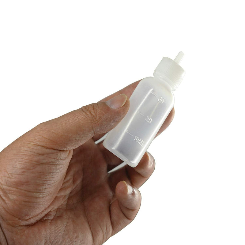 30Milliliter Precision Applicator Bottle with Blunt Tip Needle and Cap|14ga 16ga 18ga 20ga 22ga Blunt Needles|Oil Dropper Bottle, Glue Applications, Acrylic Painting, 8 Pcs