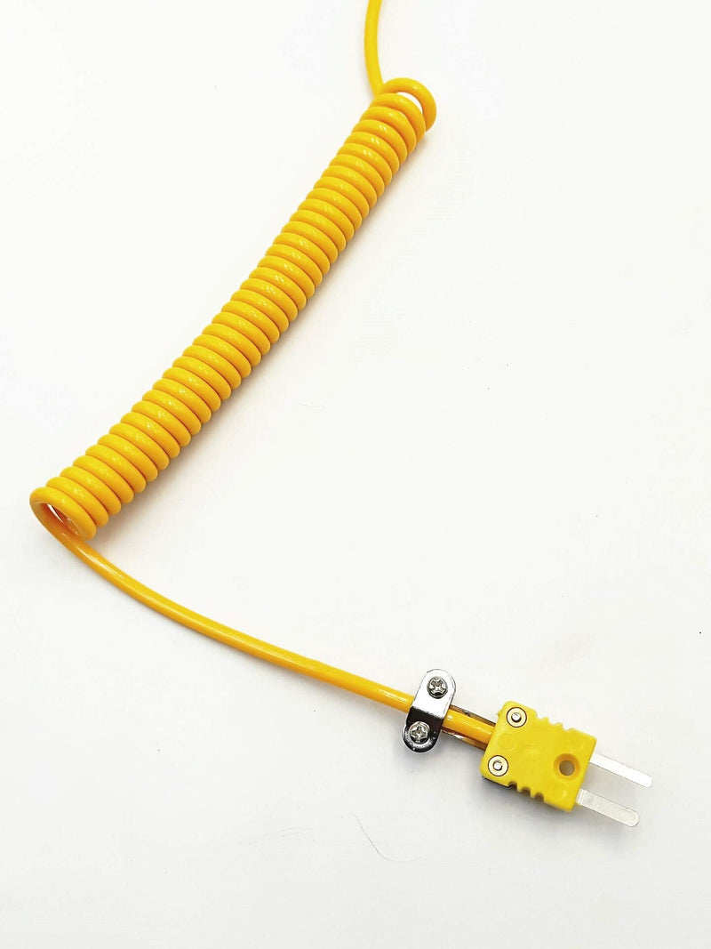LUOYIMAO NR-81532B -50 to 500deg/C K Type Handheld Surface Thermocouple Probe for Measuring The Surface Temperature of Flat Glass Ware, Aluminum Manufacturing