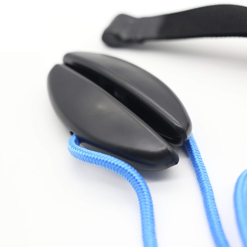 Economy Overhead Overdoor Shoulder Therapy Exercise Pulley System - Plastic Handles - Blue