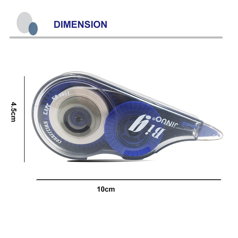 Correction Tapes, White Out Tape, 12 Counts. 12-count
