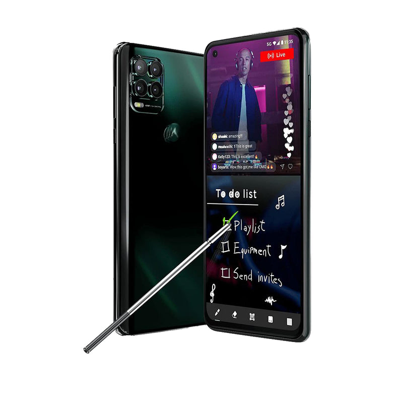 G Stylus 5G Pen Replacement for Motorola Moto G Stylus 5G XT2131 All Verison Touch Pen (Black)+Eject Pin