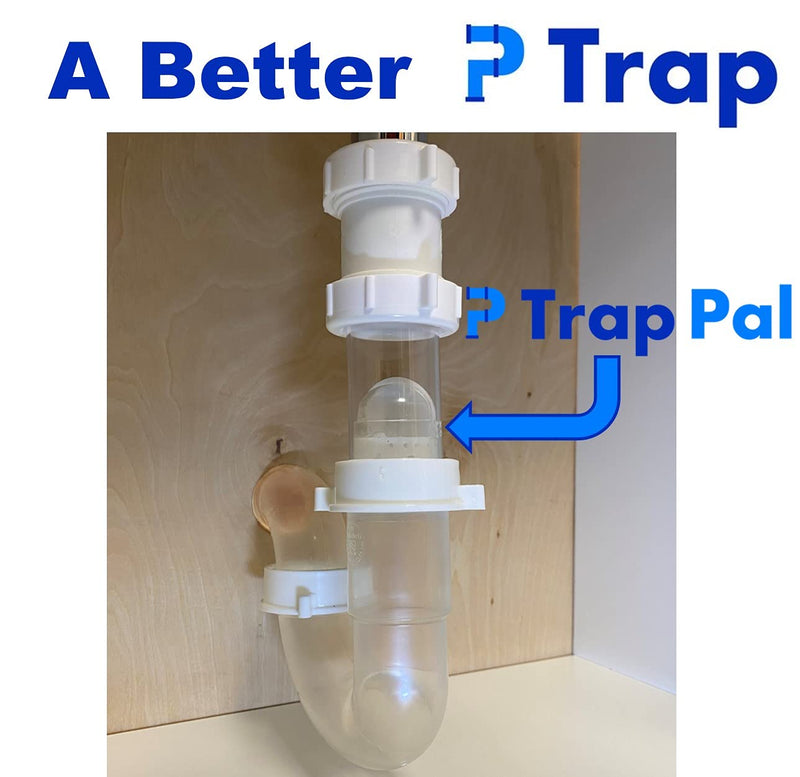 P Trap Pal Sink Check Valve to Prevent Sewer Odor and Insect Invasion from a Dry P-Trap