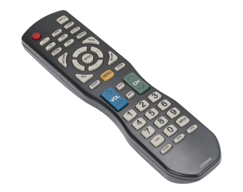 New LD200RM TV Remote Control Replaced for APEX TV LD3288M LD4077 LE4077M LD4088 LD4688 LE3212 LD4688T LE40H88 LD3249 LD3288T LE3212D LE4012 LE4612 LE3242 LE3942 LE40B12 LE4243 LE4643 LE5043 LD220RM