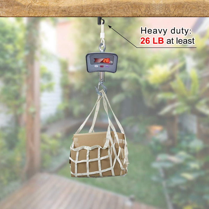 BeneLabel Pack of 60 Q-Hanger, Christmas Lights Hanger Hooks Easy Release Outdoor Wire and Fairy Lights Christmas Light House Garage New Year Party Led Fairy Lights