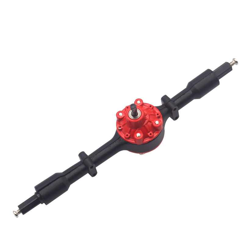 ShareGoo RC Gear Rear Axle Housing Bridge Axle with Drive Shaft Compatible with WPL D12 RC Car Upgrade Parts