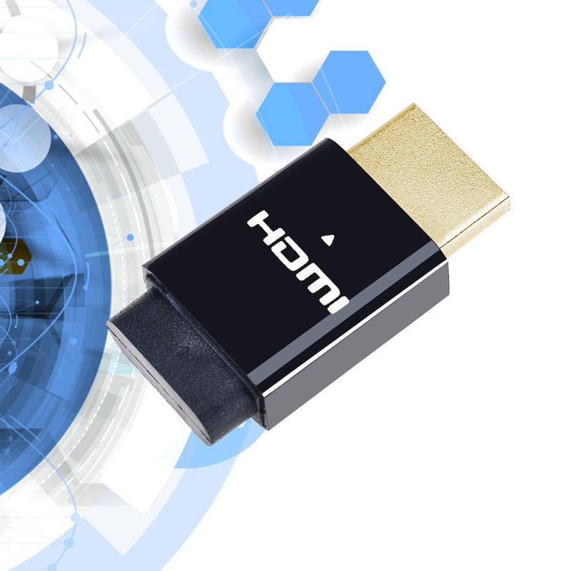 HDMI Dummy Plug Display Emulator for Headless PC 4096x2160@60Hz, 3 Pack 4K Virtual Screen