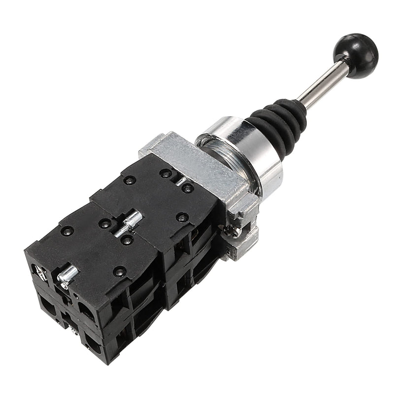 uxcell Joystick Switch Controllers 4 Position 4NO Momentary Type 150/250/600V 15/10/4A 22mm Panel Mount