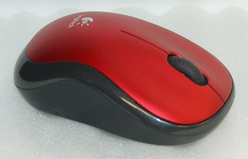 Logitech Wireless Mouse Red/Black M185