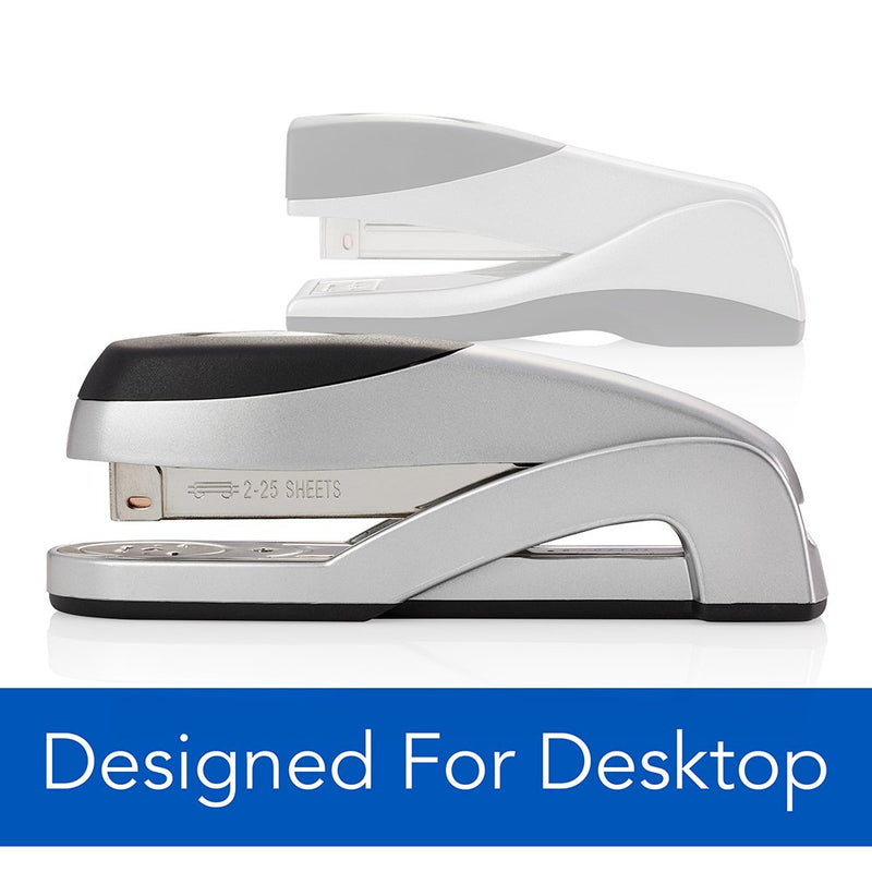 Swingline Stapler, Optima Full Size Desktop Stapler, 25 Sheet Capacity, Jam Free, Desk, Silver (87801)