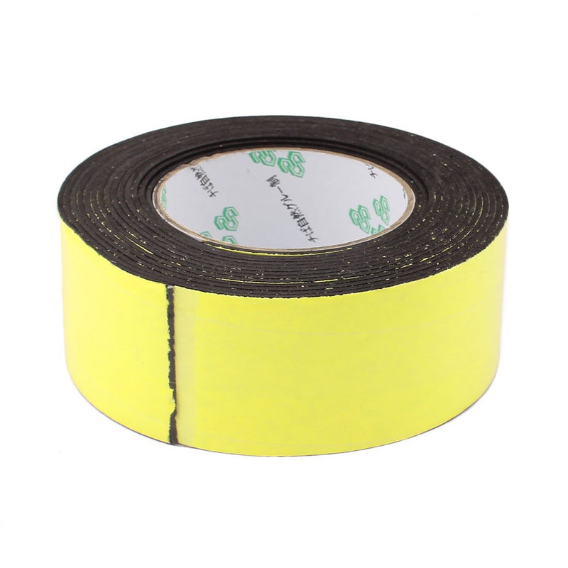 uxcell 50mm x 2mm Single Sided Self Adhesive Shockproof Sponge Foam Tape 5M Length