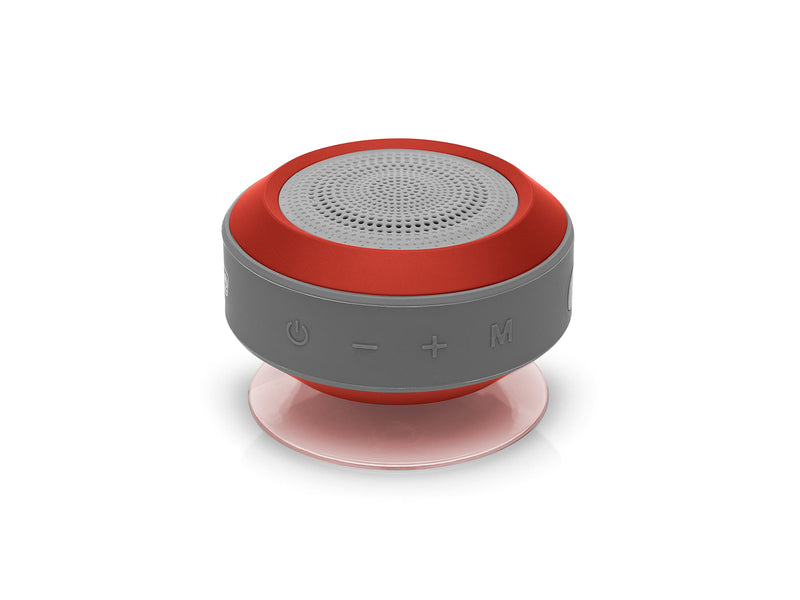 Coleman Waterproof, Hands-Free Speaker for Universal/Smartphones - Red