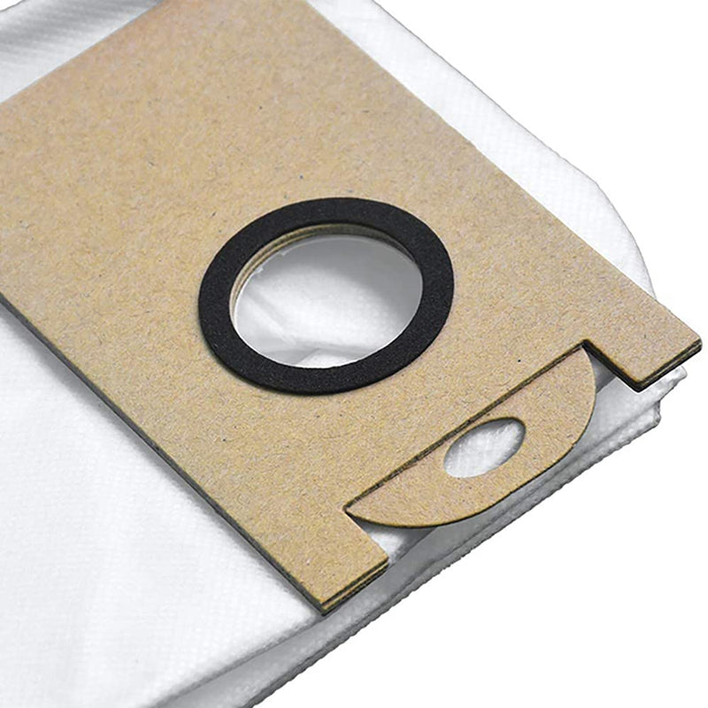 10 Pcs Leakproof Dedicated Large Capacity Dust Bag for Proscenic M7 Pro,Kyvol Cybovac S31, For Uoni V980 Plus Q6, For Neabot N1 N1P Robot Vacuum Cleaner Leakproof Dedicated Dust Bags Replacement Accessories Parts