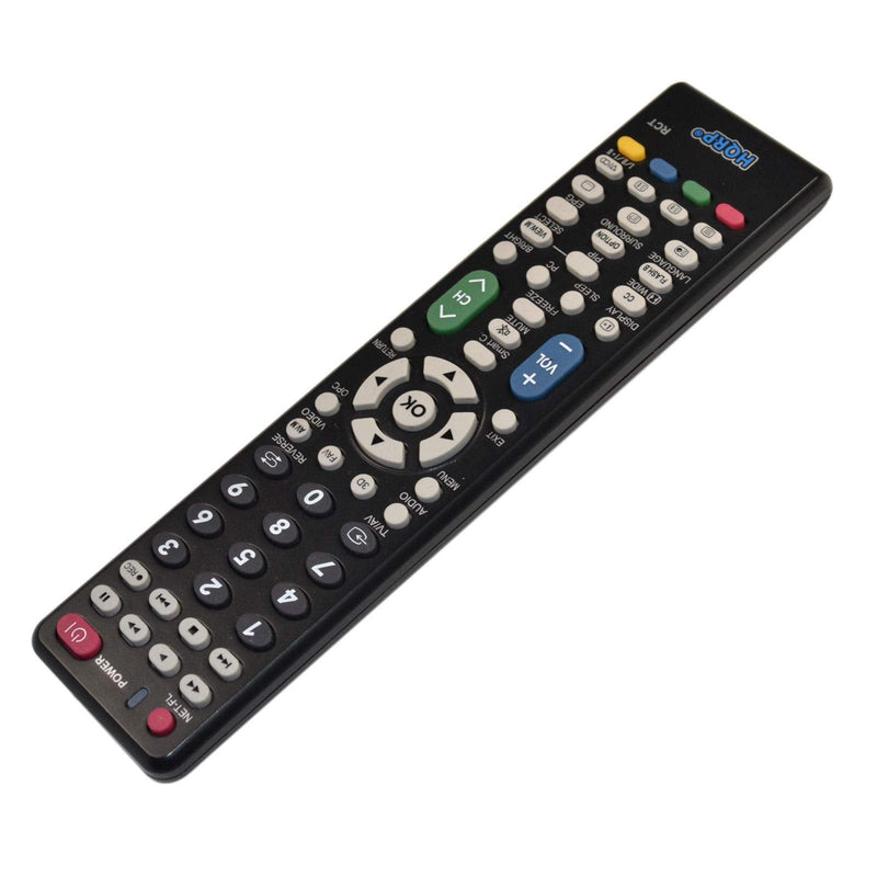 HQRP Remote Control Works with Sharp LC-52SB57U LC-60E78UN LC-60E79U LC-60LE6300U LC-60LE630U LC-52SB55U LC-52SB57UN LC-52SE94U LC-52XS1U-S LCD LED HD TV Smart 1080p 3D Ultra 4K AQUOS