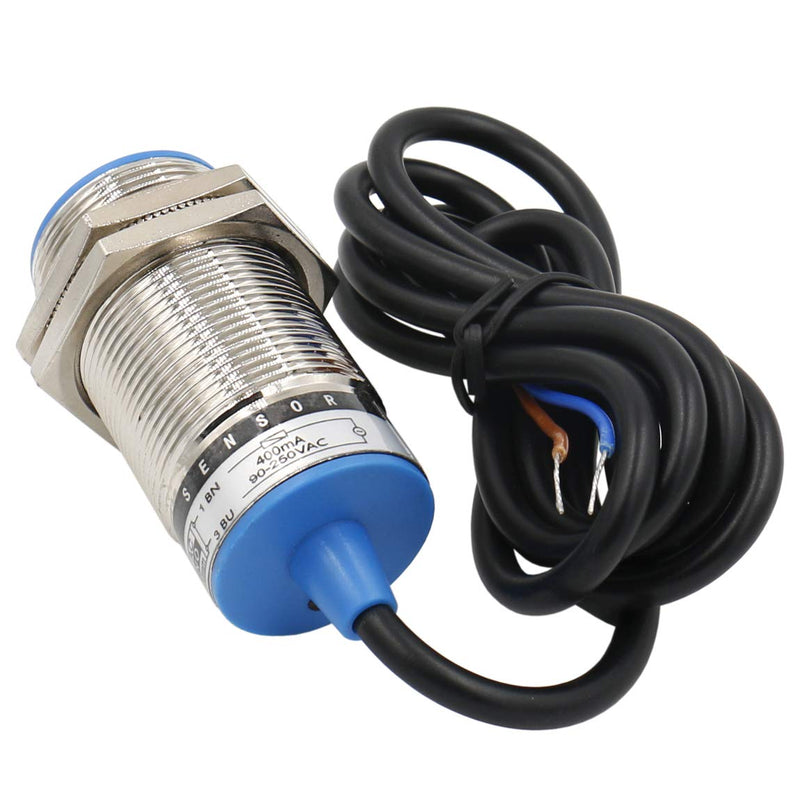 Heschen Inductive Proximity Switch LJ30A3-10-J/EZ Detector 10mm 90-250VAC 400mA Normally Open (NO) 2 Wire