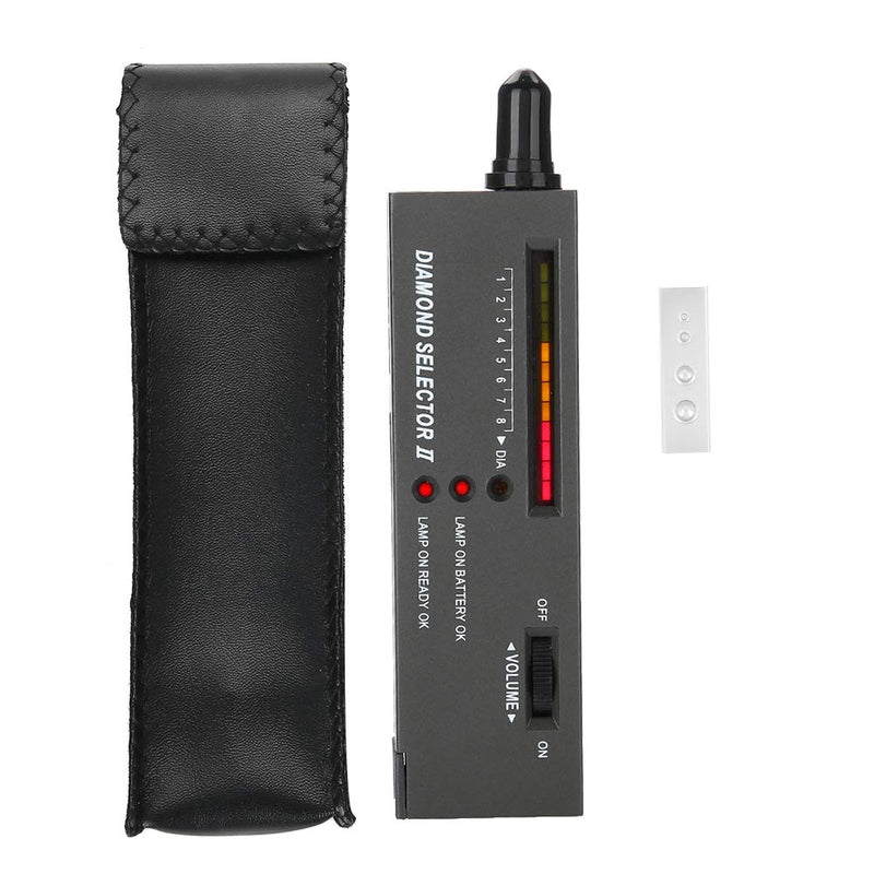 Diamond Tester, Gemstone Tester, Jewerlley Diamond Tester, Professional High Precision Practice Jewerlley Diamond Selector II Moissanite Tester Portable Testing Tool Set, Diamond Selector Moissanite