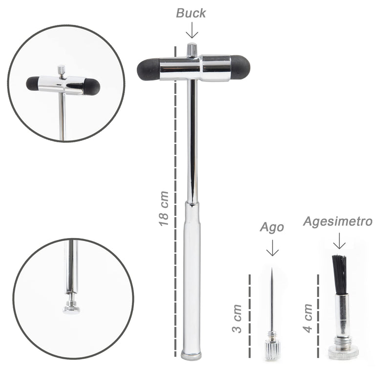 Neurological reflex hammer Buck Classic