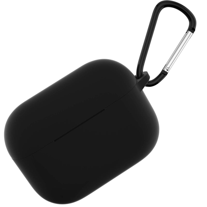 ATUAT Compatible with AirPods Pro Case, Protective Silicone Cover Compatible with AirPods Pro (2019) A-Black
