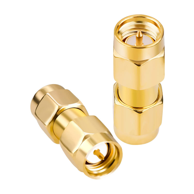 Goupchn SMA Adapter Kit 6PCS SMA Male Female Audio Extension RF Coaxial Connector Coupler for Antenna, Ham Radio, WiFi, HT