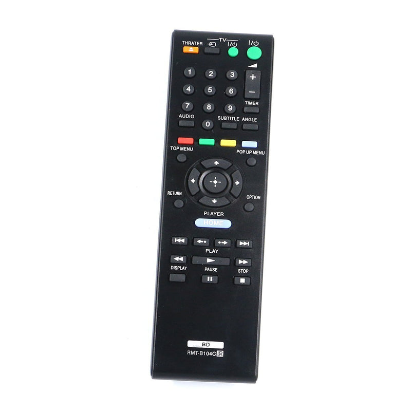 Replace Remote for Sony BLU-RAY DVD Player Remote BDP-BX59 BDP-X2 BD-EV870 RMT-B102A RMT-B103A RMT-B104A RMT-B105A RMT-B107A RMT-B109A RMT-B112A RMT-B119A RMT-B108P RMT-B105A