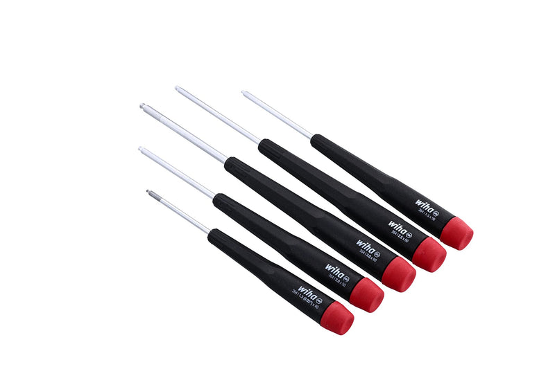 Wiha 26491 5-Piece Ball Metric End Hex Driver Set