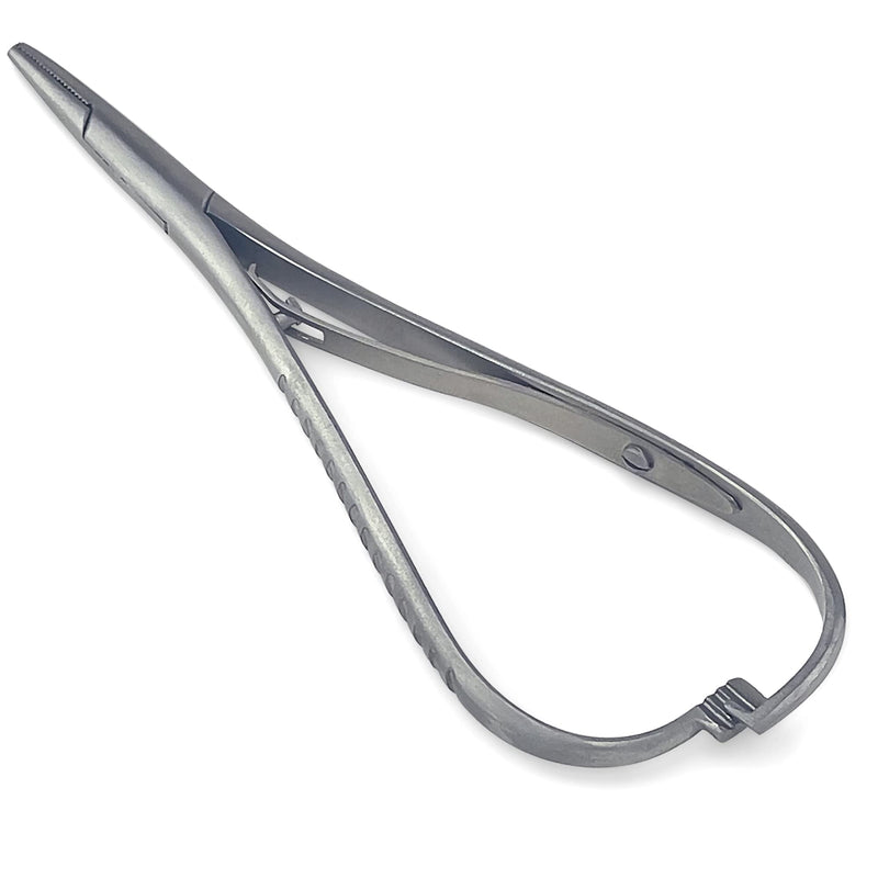 DEXA DENTAL Mathieu Ligature Elastic Placing Plier 5.5" Needle Holder Driver, Ligature Separator Placer, Elastomeric Orthodontic Instruments