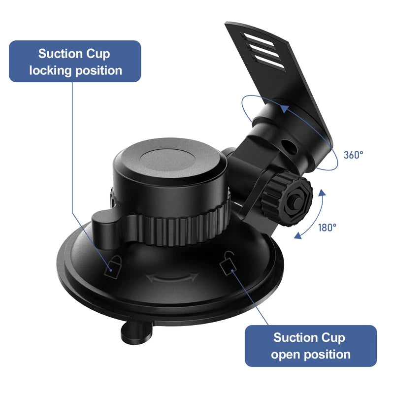 Radar Detector Mount,Car Radar mounting Bracket Suction Cup Holder,Windshield & Dashboard Radar Detector Suction Mount,for Cobra Escort Valentine One Uniden Beltronics Radar Detector,Easy to Install Big
