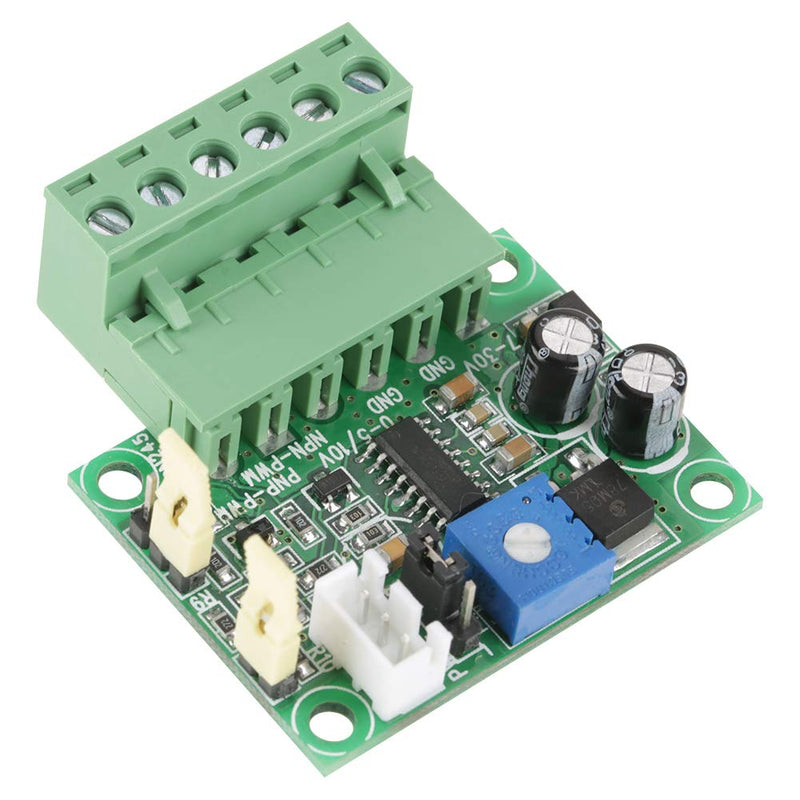 Analog voltage to PWM signal converter 0-5V/0-10V Analog input voltage to 0-100% PWM signal 2KHZ-20KHZ converter module for PWM motor speed control interface circuit