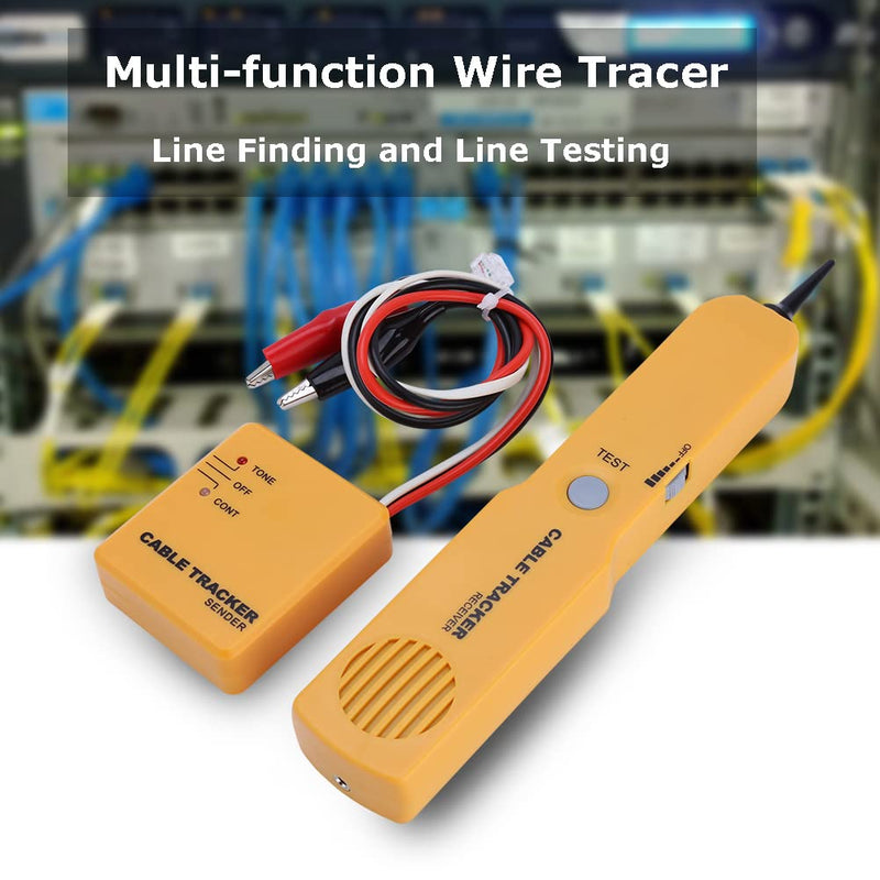 Cable Finder, Portable Network Cable Tester, Tone Generator Probe Tracer, Wire Tracker Network Tester kit