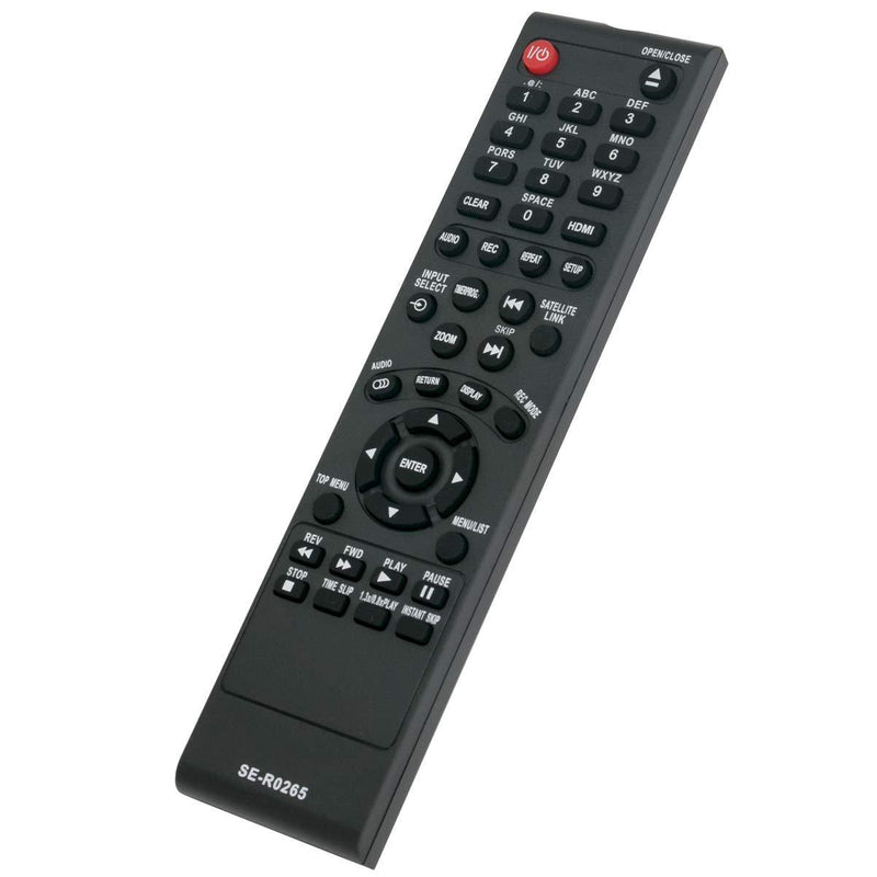 SE-R0265 Replace Remote Applicable for Toshiba DVD Video Recorder D-R410 D-R410KU D-KR10 D-KR10KU D-KR40KU D-KR40 D-R400 D-R400KU D-R420 D-R420KU D-R430 D-R430KU DR410 DR410KU DKR10 DKR10KU DKR40KU
