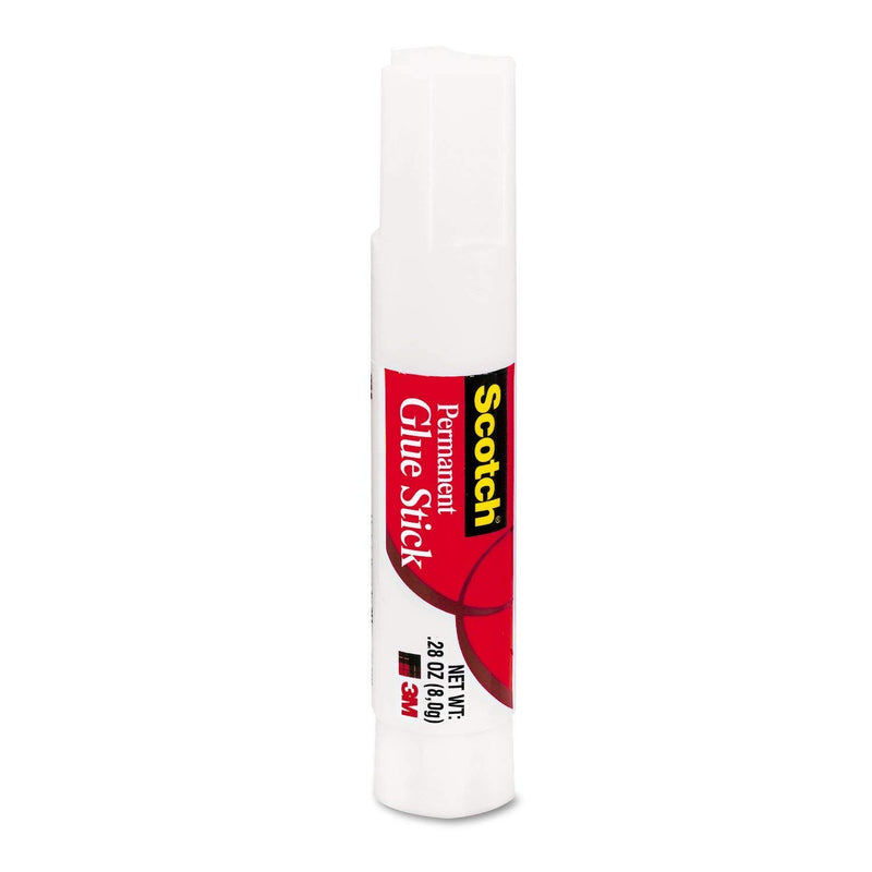 Scotch MMM600824S Permanent Glue Stick (Pack of 24), Clear