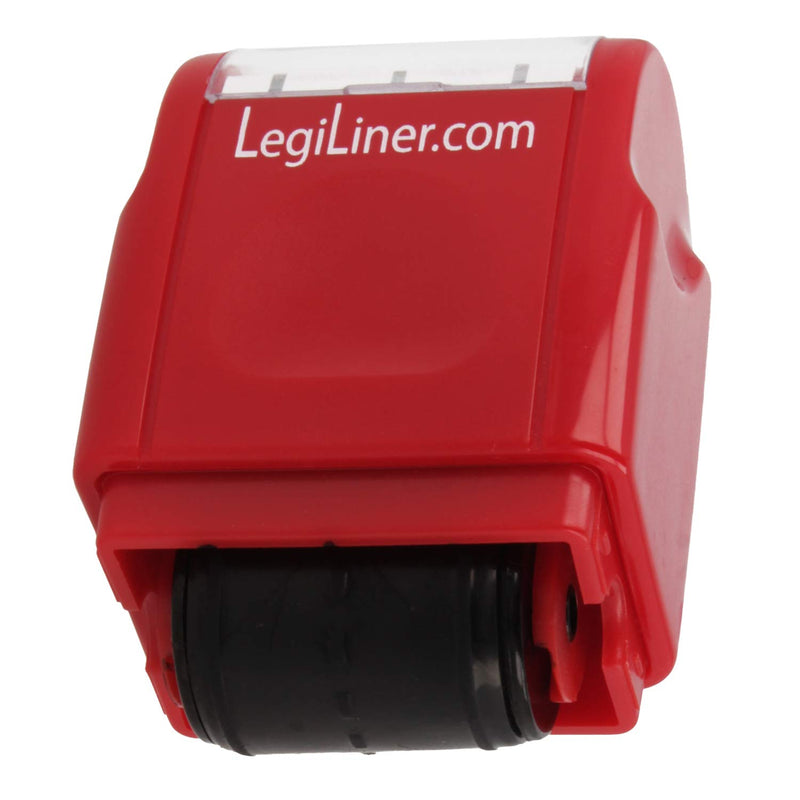 LEGILINER- 3/4" Dashed Handwriting line, Rolling, self-Inking Stamp. Handwriting Practice Tool for Teachers/OT’s/Homeschool/Special Ed. Pre-K/Kindergarten/1st Grade Size.